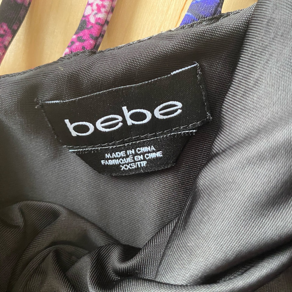 bebe Multicolor Mini Dress - Picture 7 of 9